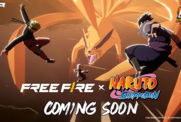 Free Fire x NARUTO SHIPPUDEN Launch Date Cover