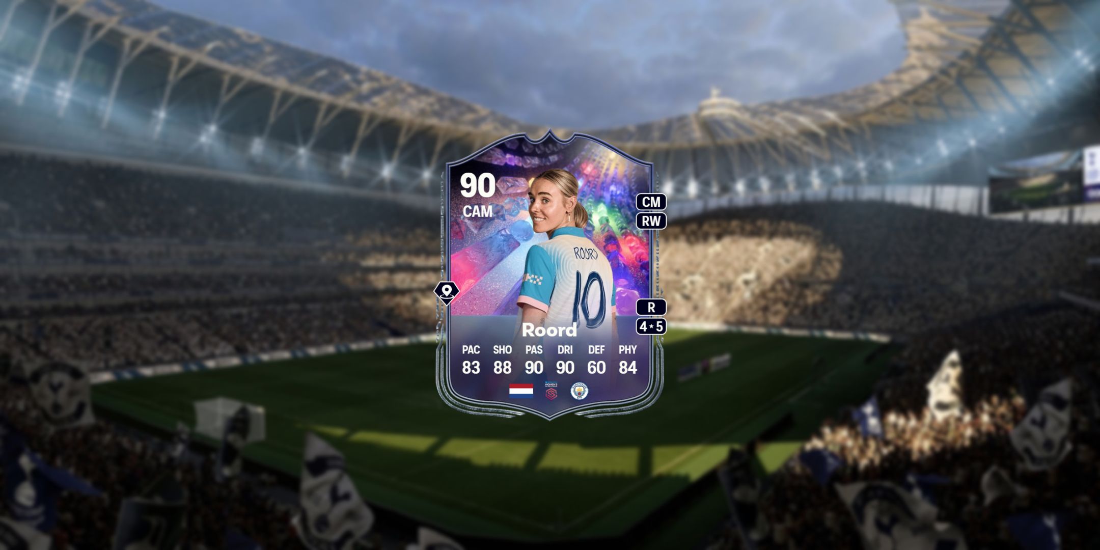 Jill Roord's card in EA Sports FC 25.