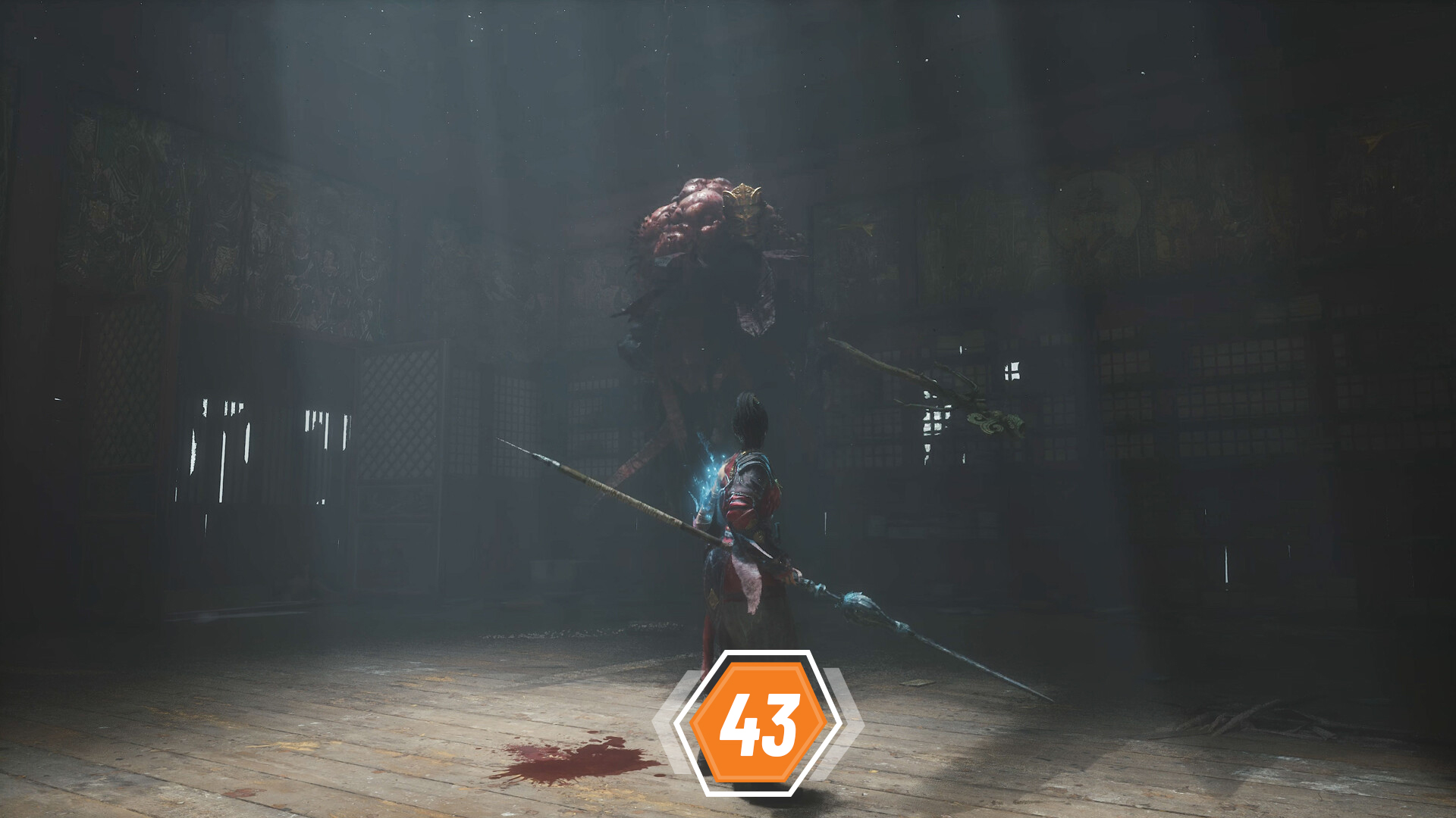 Wuchang: Fallen Feathers in-game screenshot capture with two characters facing off in a boss battle