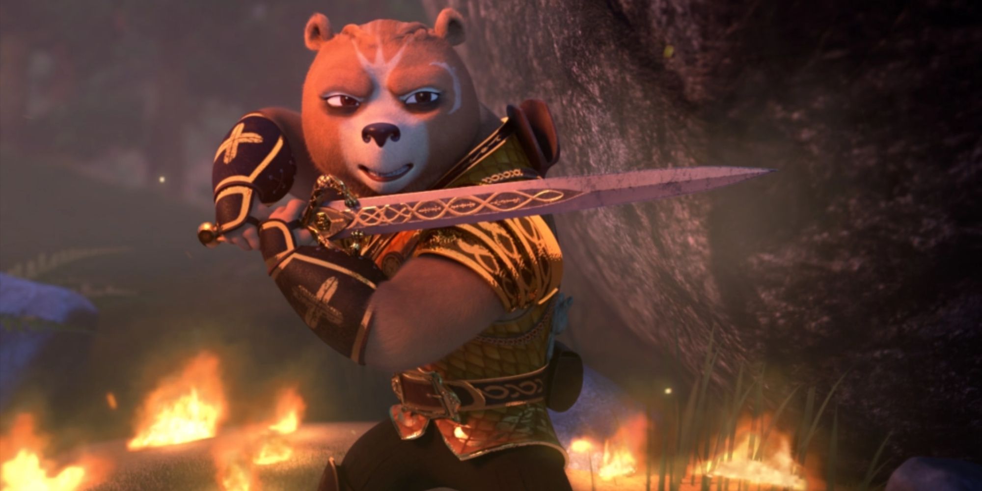 wandering knight in kung fu panda