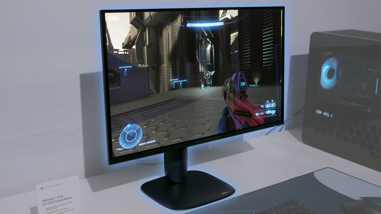 Alienware debuts stunning new 27-inch, QD-OLED, 4K gaming monitor