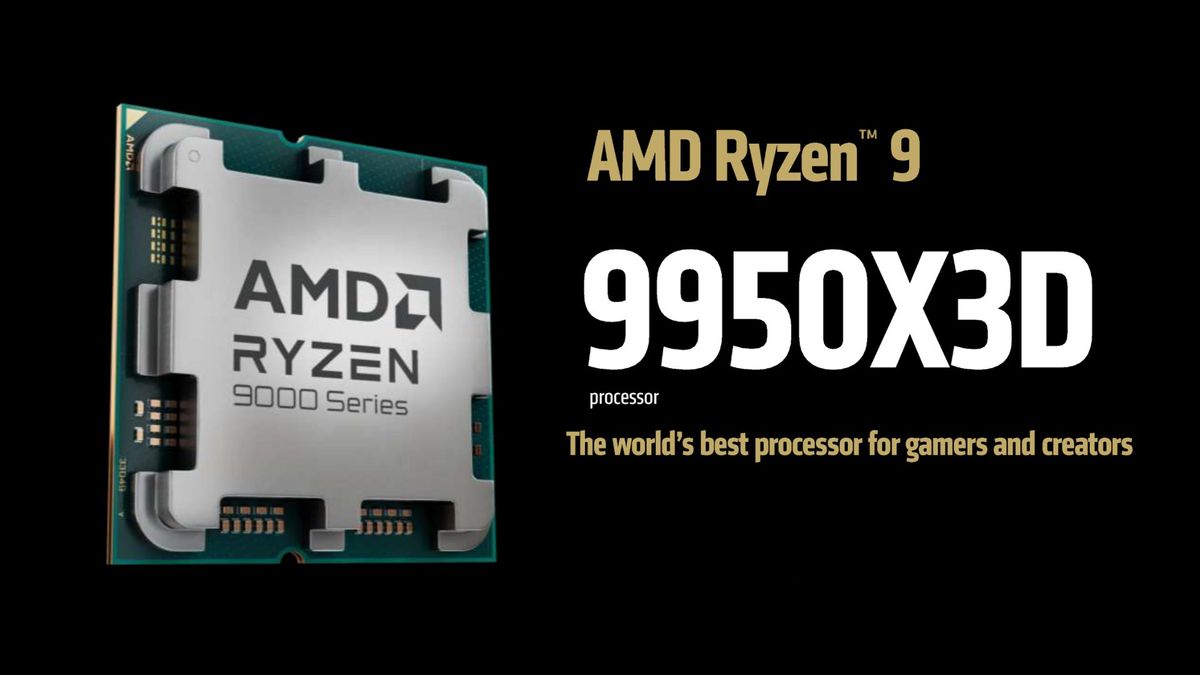 AMD is kicking off 2025 with two new Ryzen 9 X3D desktop CPUs