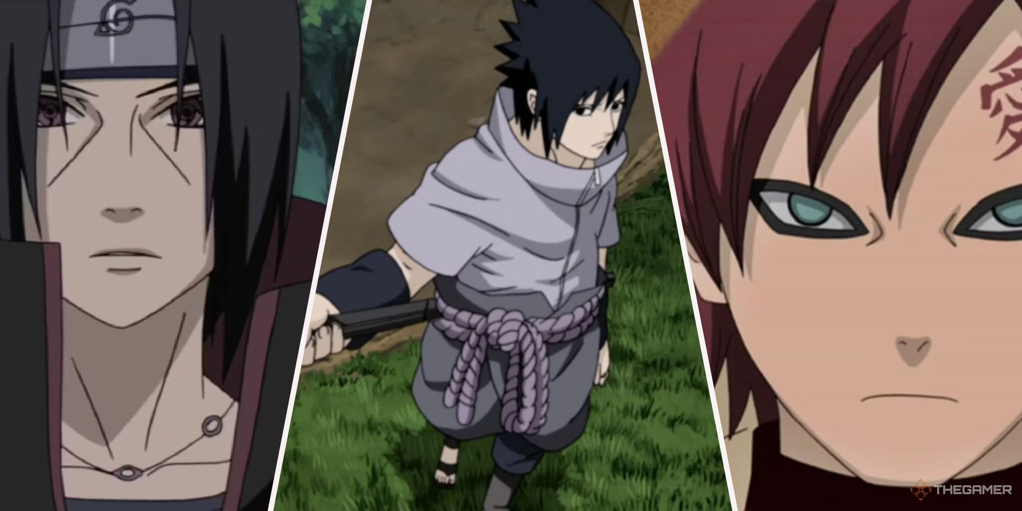 naruto itachi sasuke gaara