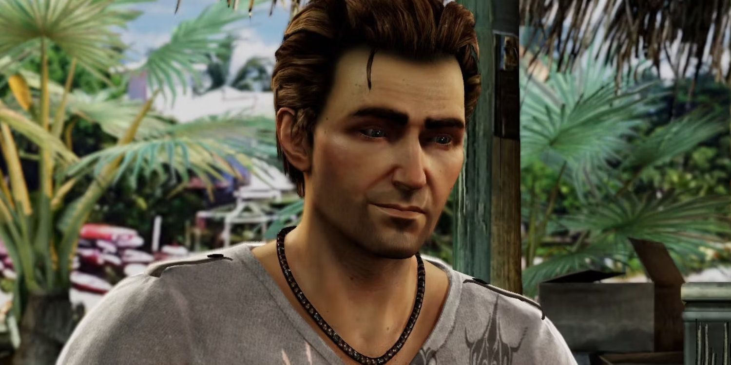 Harry Flynn in a tropical setting In Uncharted 2.