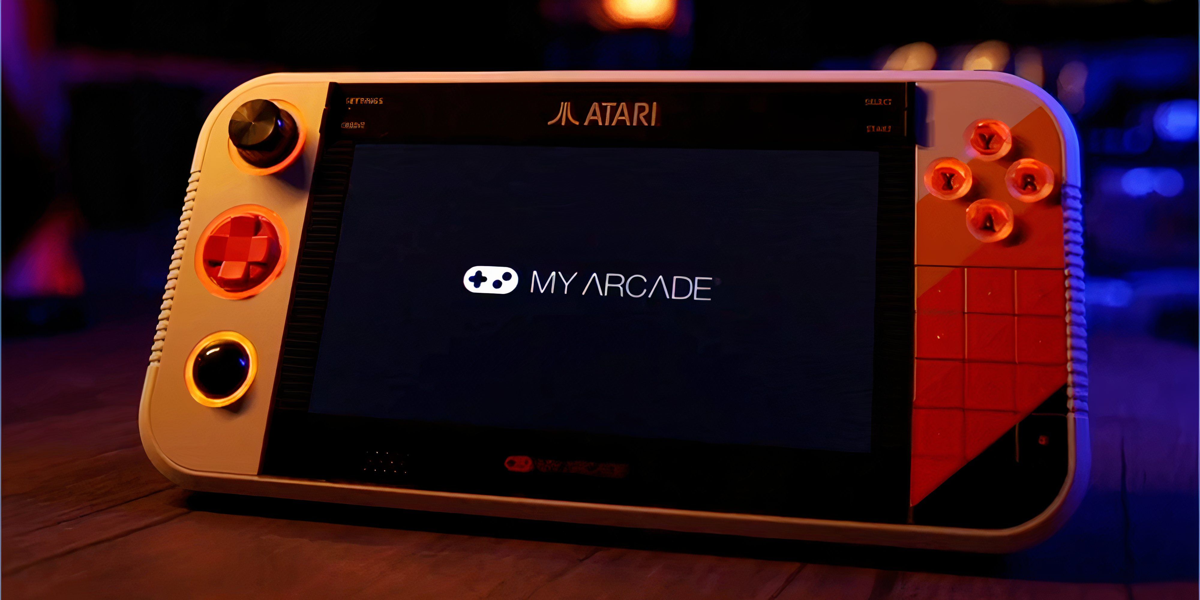 Image of the Atari Gamestation Go from the official glimpse video. 