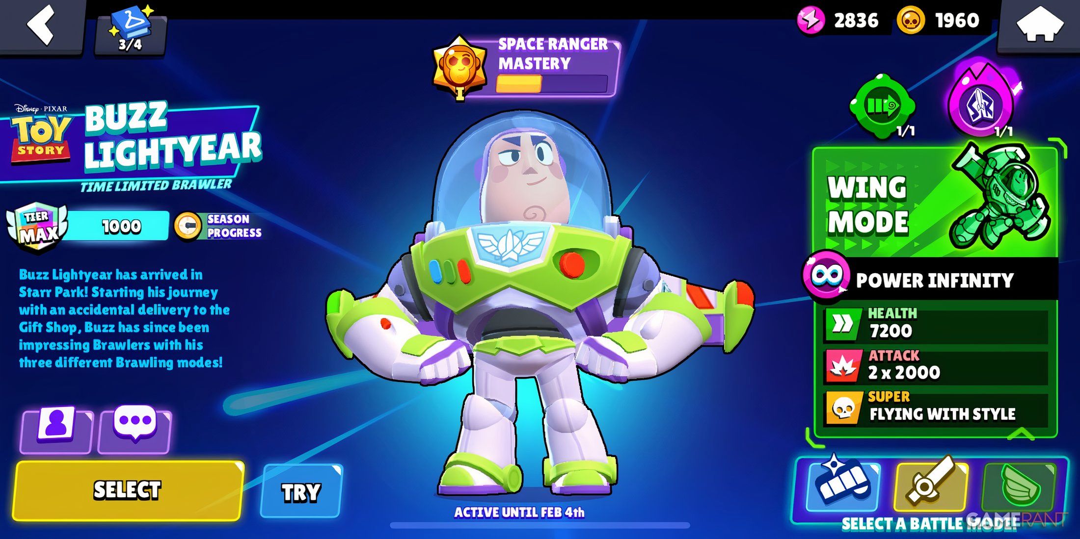 Brawl Stars - Best Buzz Lightyear Modes 4