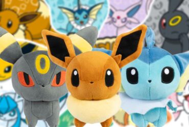 Pokemon Releases Doll Plushes For Eevee And Its Eeveelutions