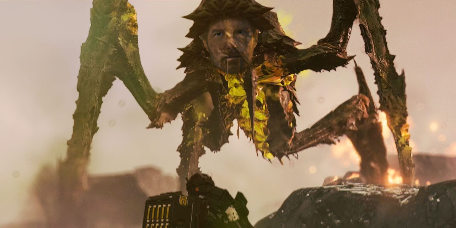 Helldivers 2 Community Casts Chris Pratt As Bile Titan In The Upcoming Movie