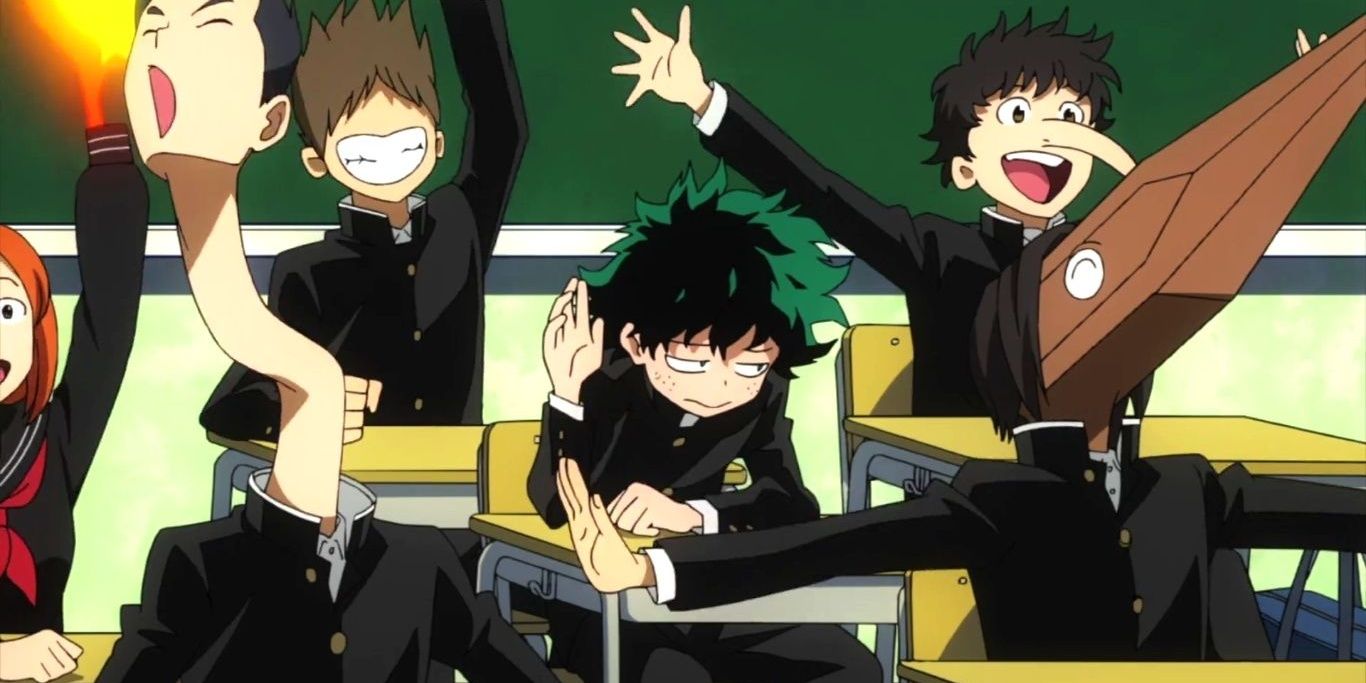 My Hero Academia Middle School Deku At Desk Shy