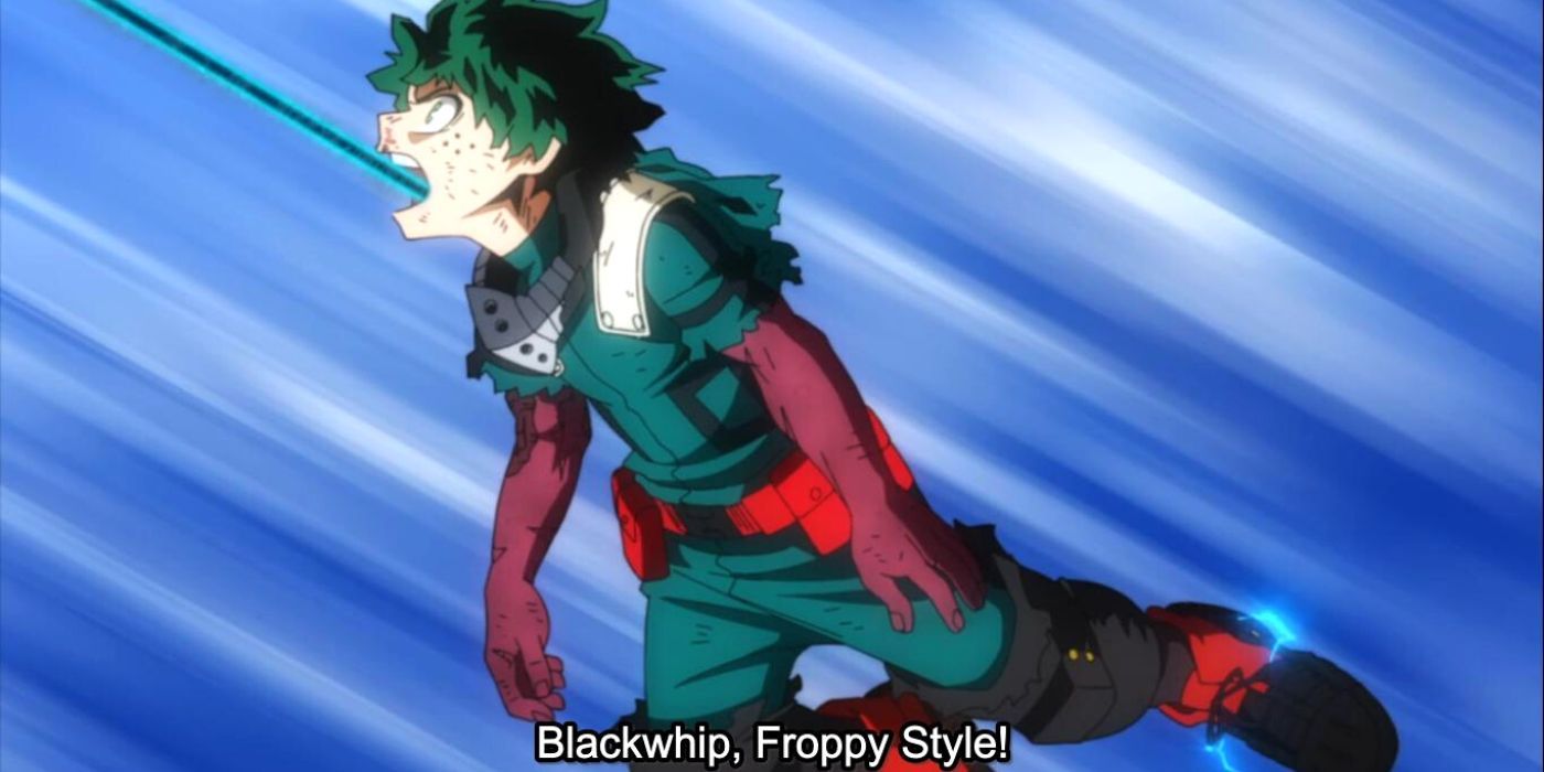 My Hero Academia Deku Froppy Blackwhip Style