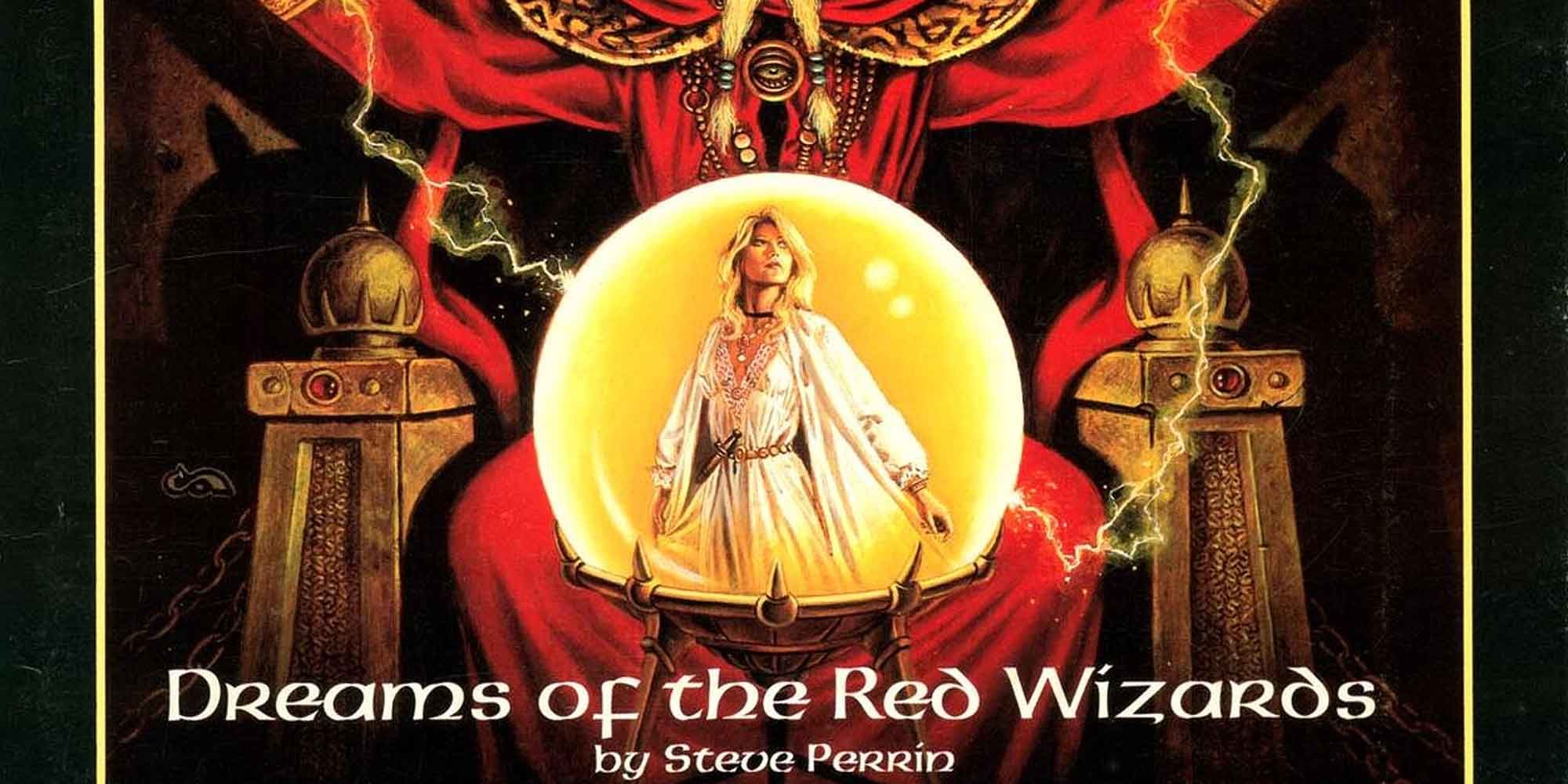 Dreams of the Red Wizards Adventure Module Cover by Clyde Caldwell