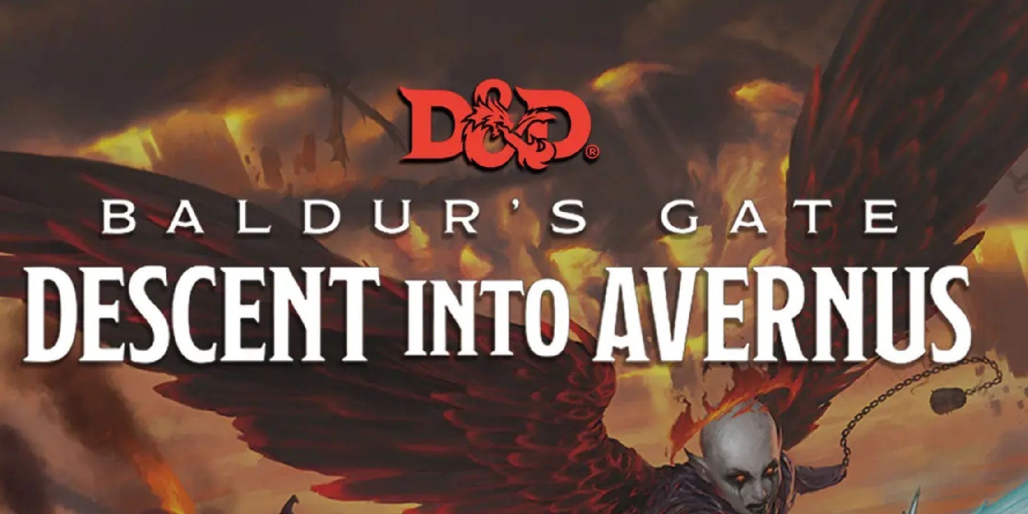 The cover of the Baldur's Gate: Descent into Avernus campaign module for D&D by Tyler Jacobson