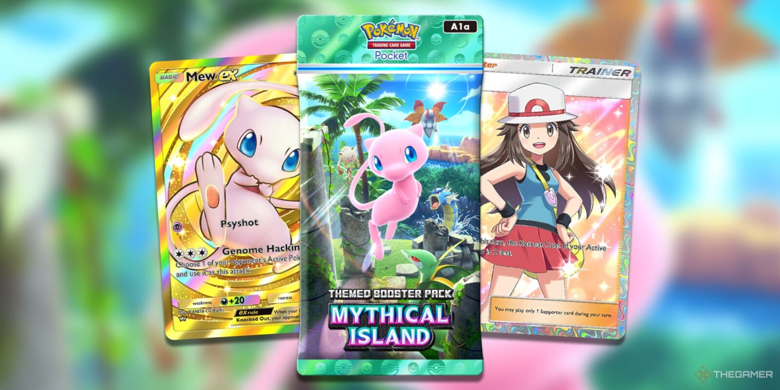 The Rarest Mythical Island Cards In Pokemon Pocket