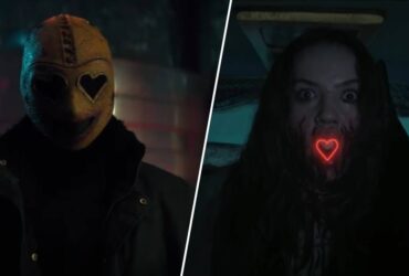 Scream star runs from another serial killer in the first trailer for Valentine's Day horror movie Heart Eyes