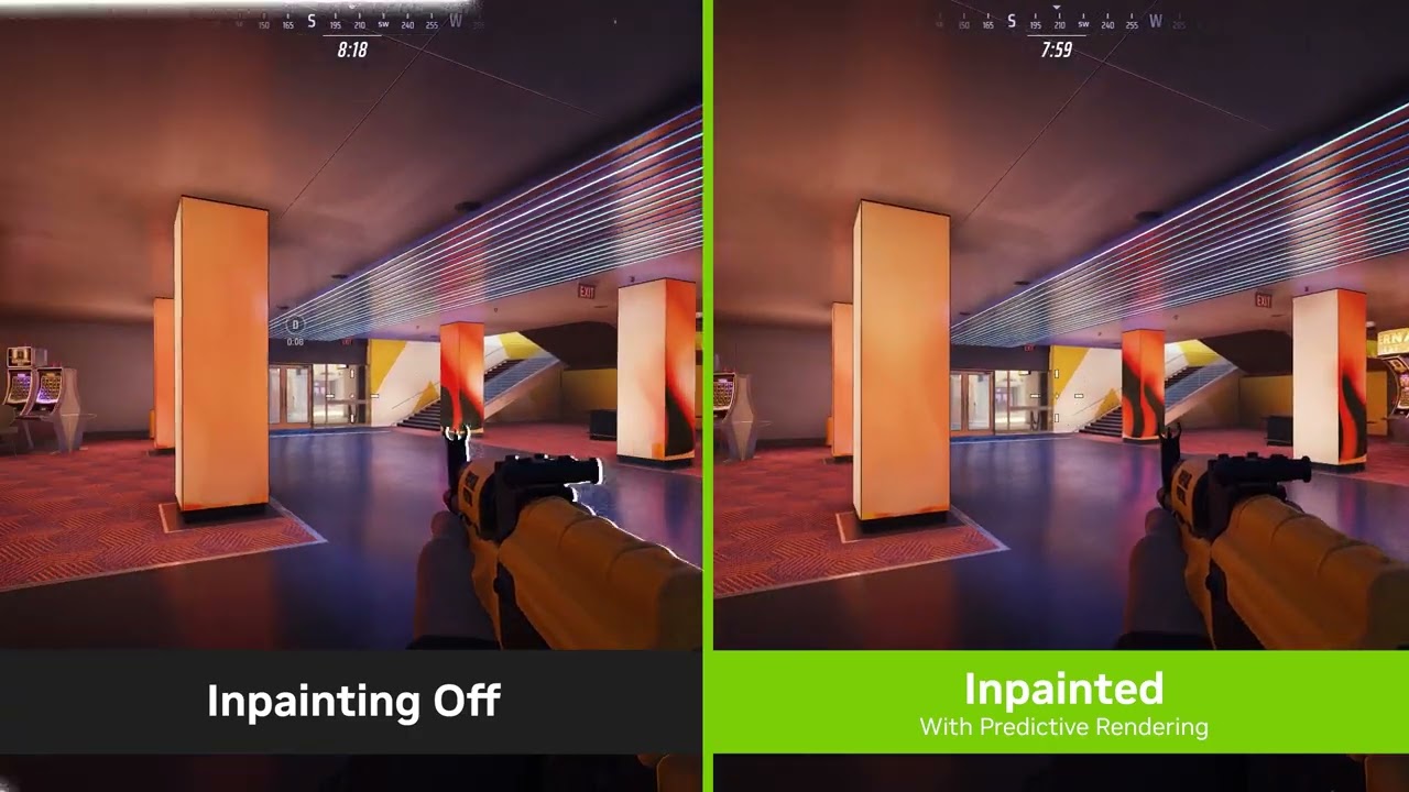 Reflex Frame Warp Inpainting Comparison | THE FINALS - YouTube