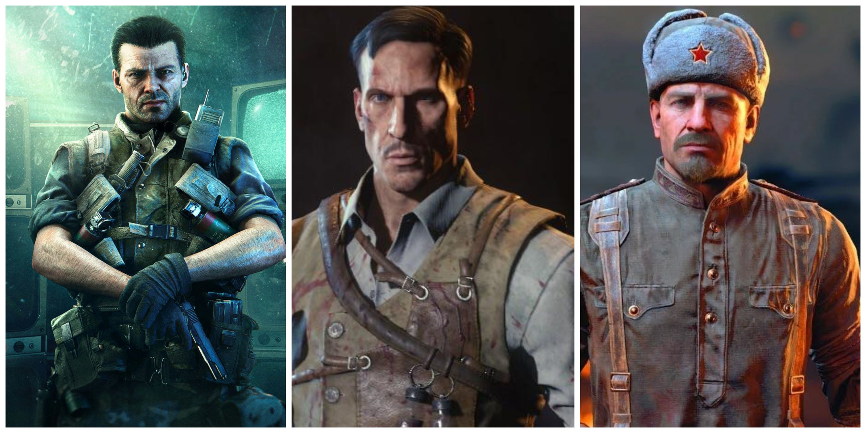 alex mason, richtofen, reznov