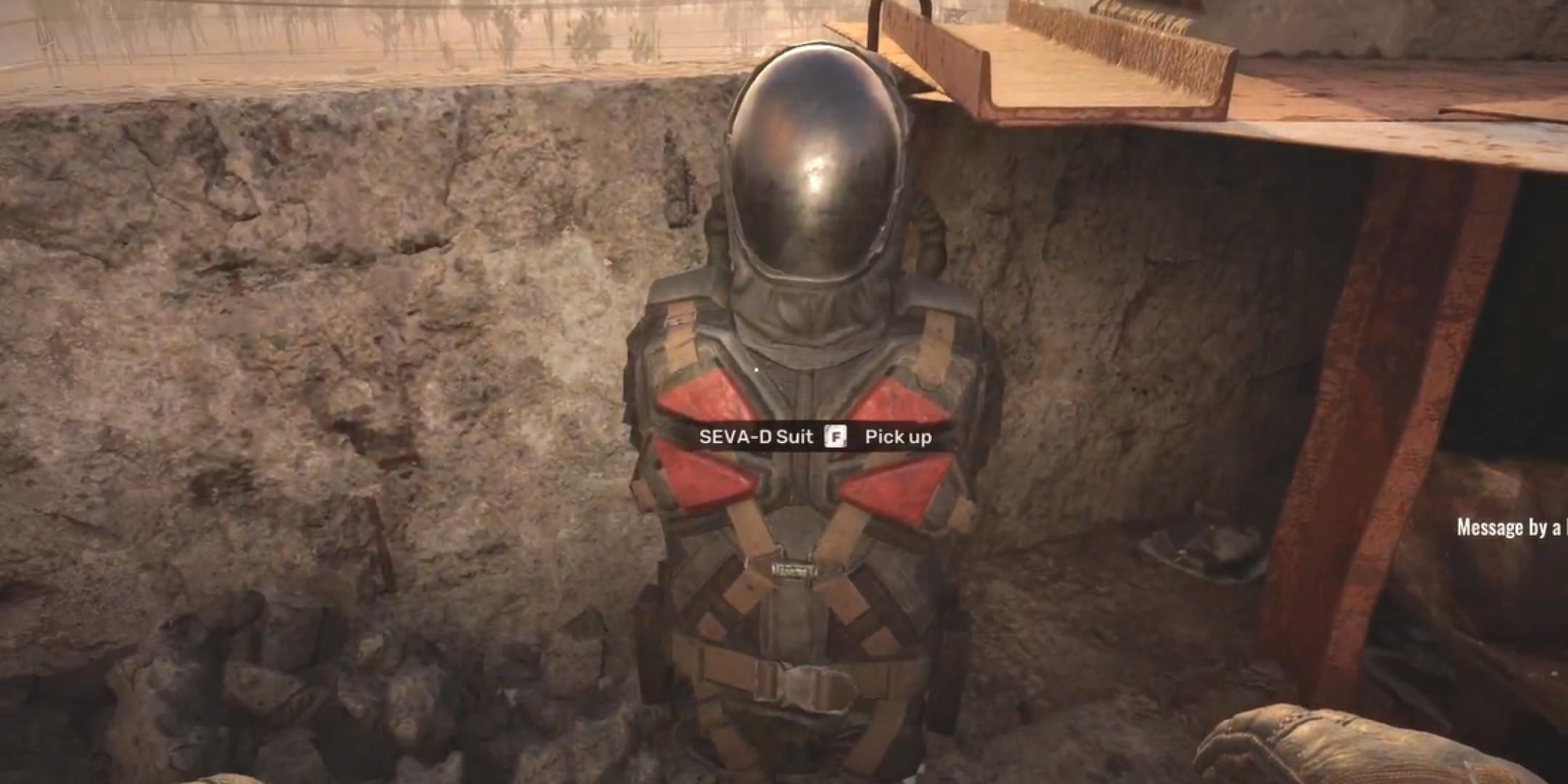 The SEVA-D Suit in Stalker 2:  Heart Of Chornobyl.