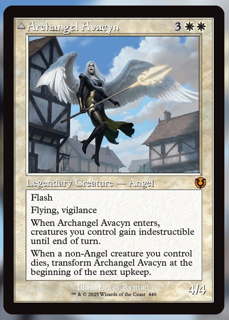 Archangel Avacyn retro MTG Card.