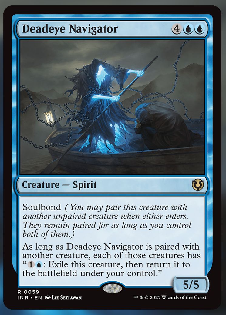 Deadeye Navigator MTG Card.