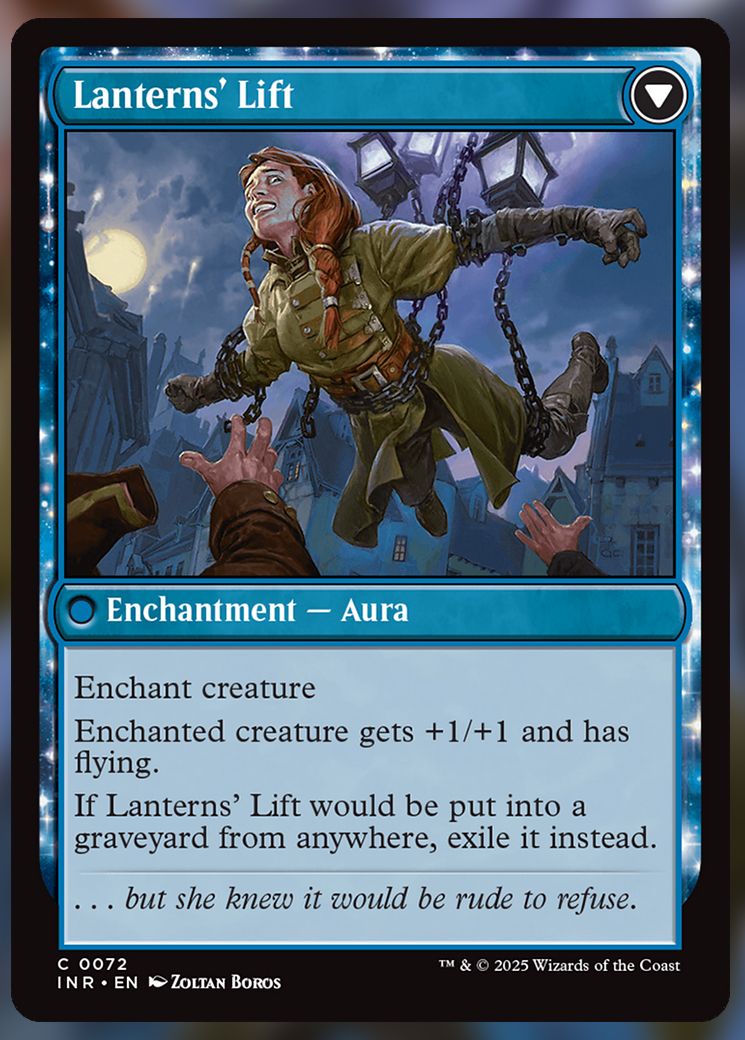 Lanterns' Lift MTG Card.