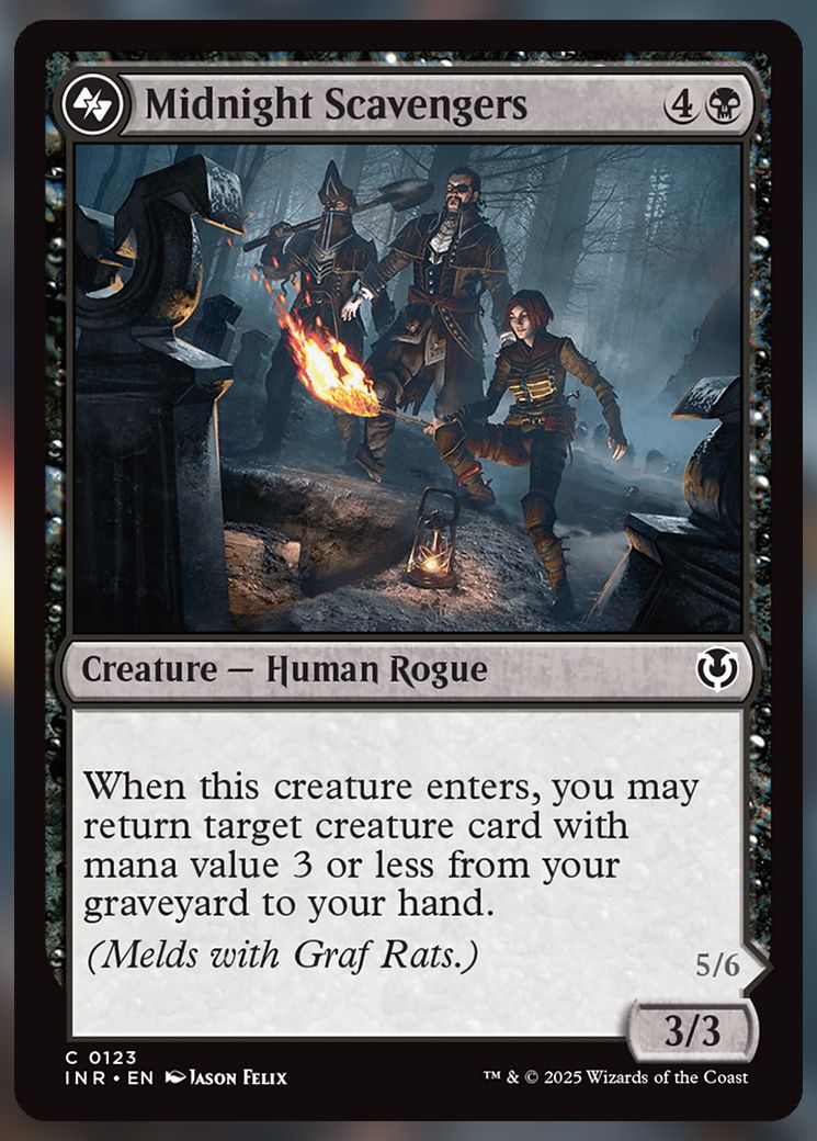 Midnight Scavengers MTG Card.