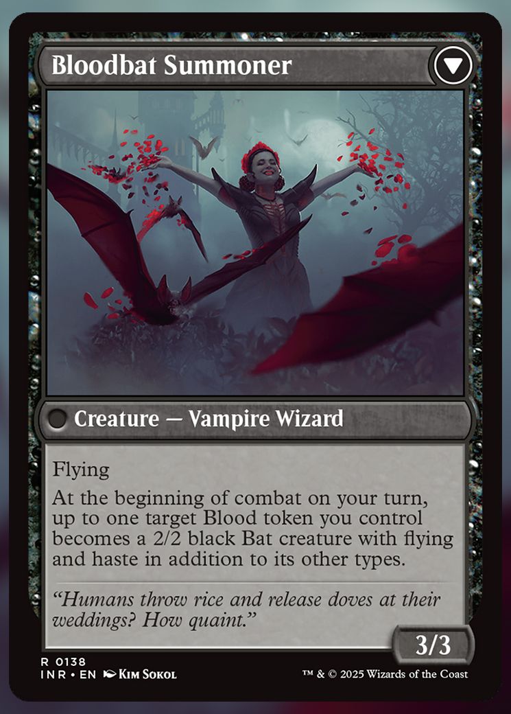 BLoodbat Summoner MTG card.