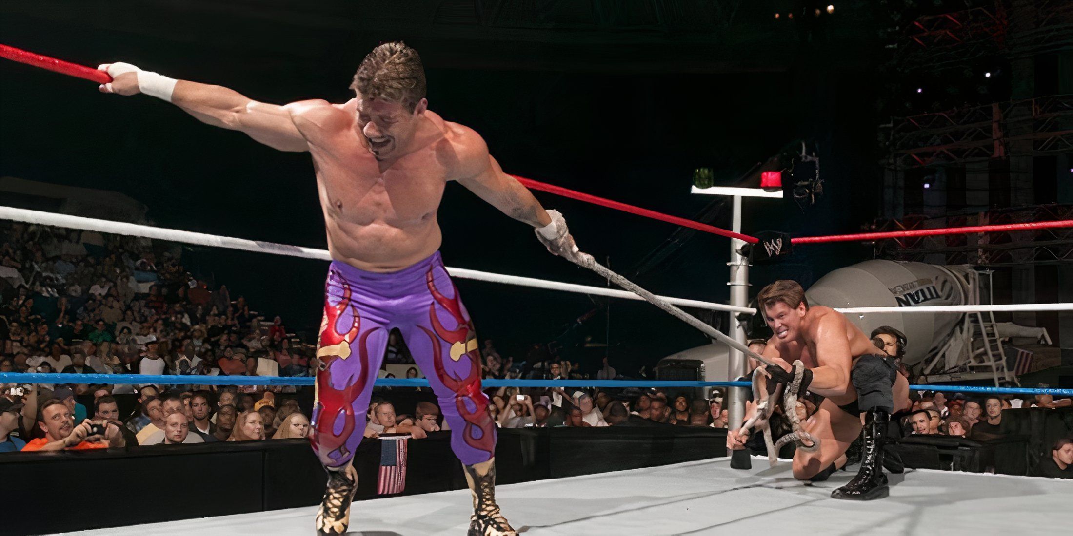 Eddie Guerrero vs JBL in a WWE Strap Match