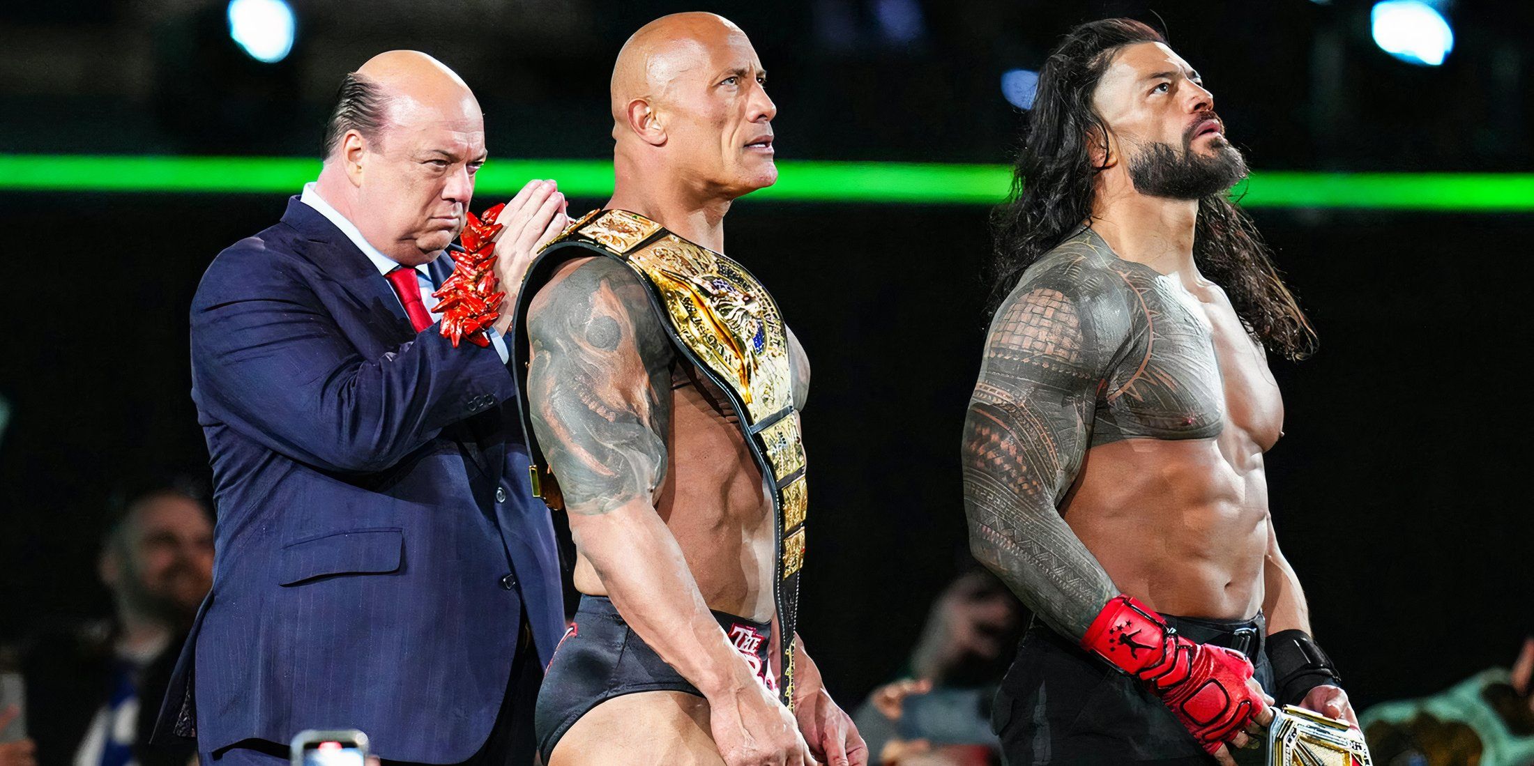 The Rock and Roman Reigns set up Bloodline Rules in the WWE