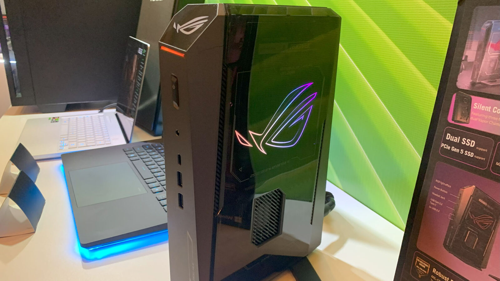 Asus’ new ROG mini gaming PC packs an Nvidia GeForce RTX 5080 gaming GPU