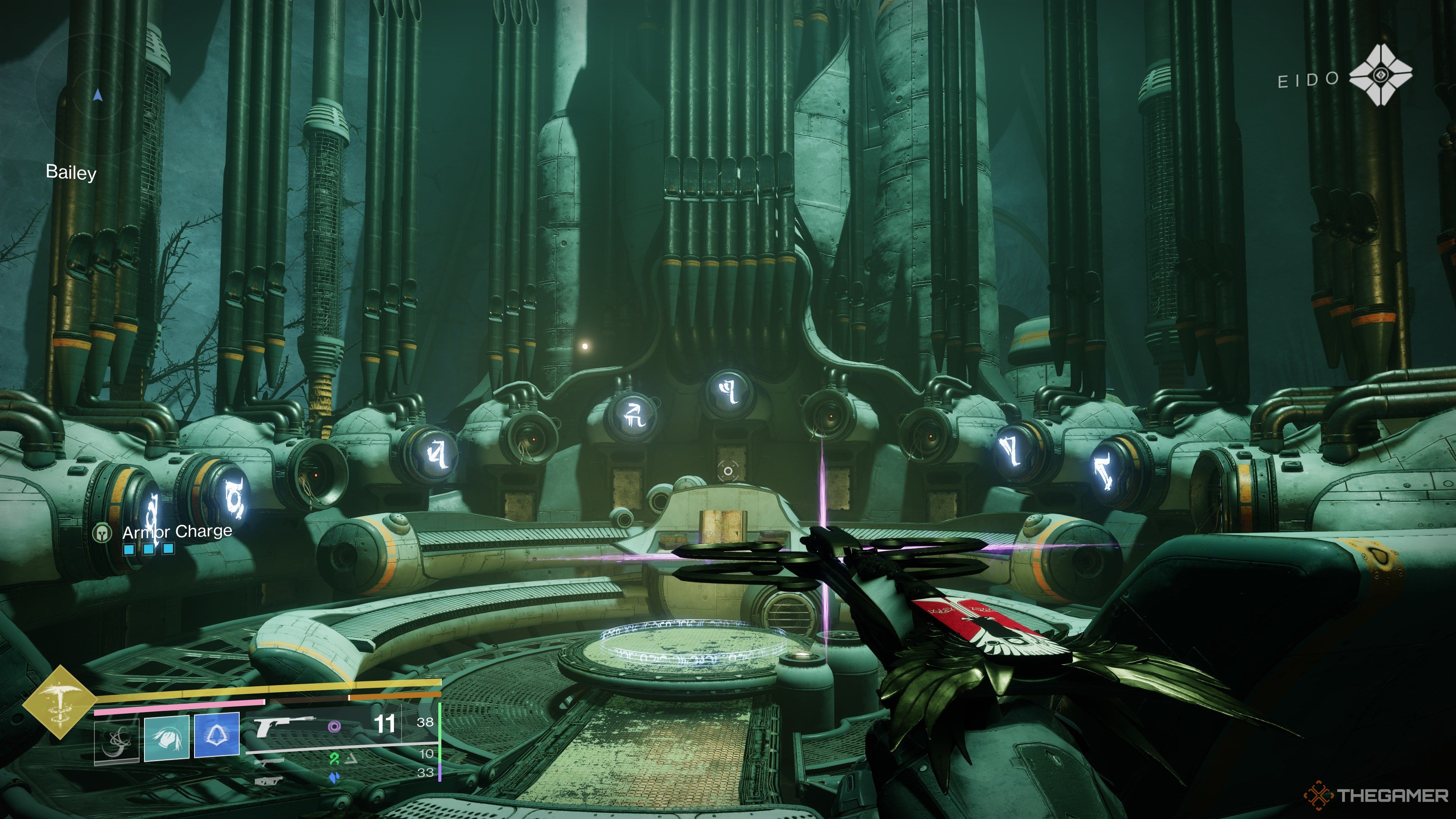 Destiny 2 Kell's Fall Pipe Organ