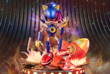 Metal Sonic's First 4 Figures Statue Gets Full Reveal, Available Now