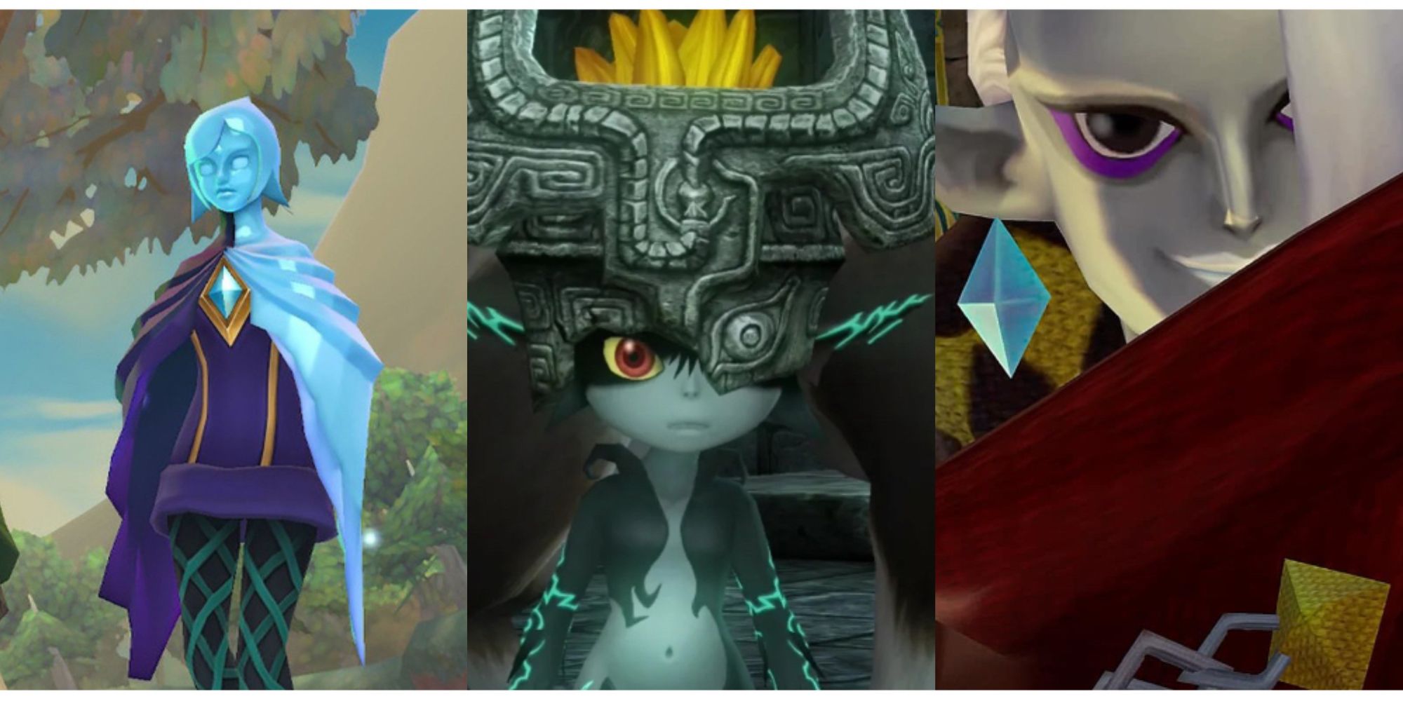 Fi in Skyward Sword, Midna in Twilight Princess, and Girahim in Skyward Sword