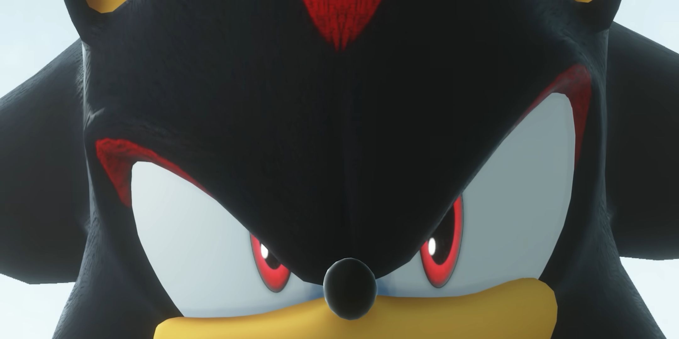 Shadow looking angry in Sonic X Shadow: Generations.