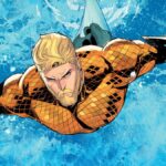 Aquaman swims into battle.