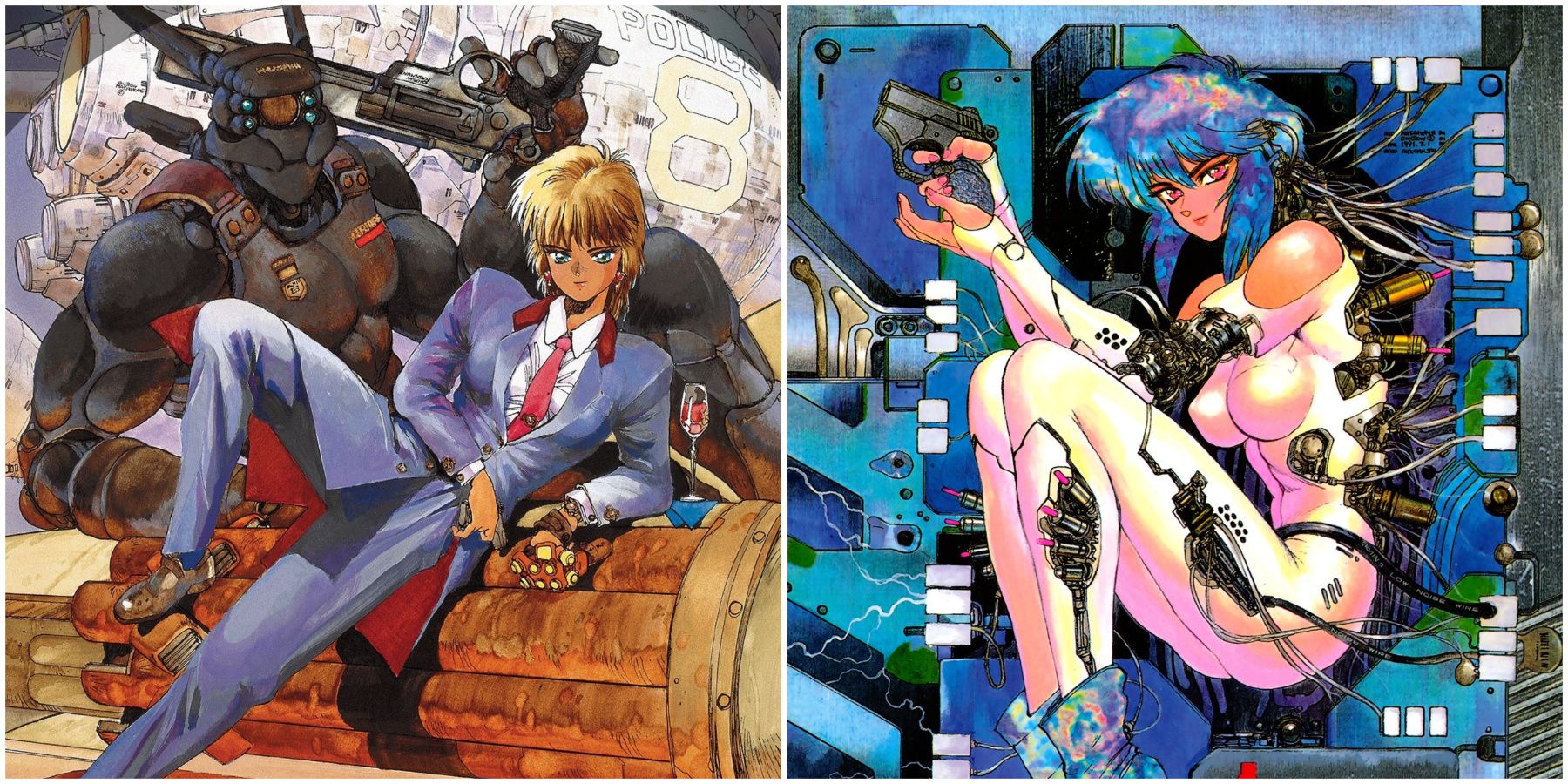 Manga Spin-Offs- Appleseed Ghost in the Shell