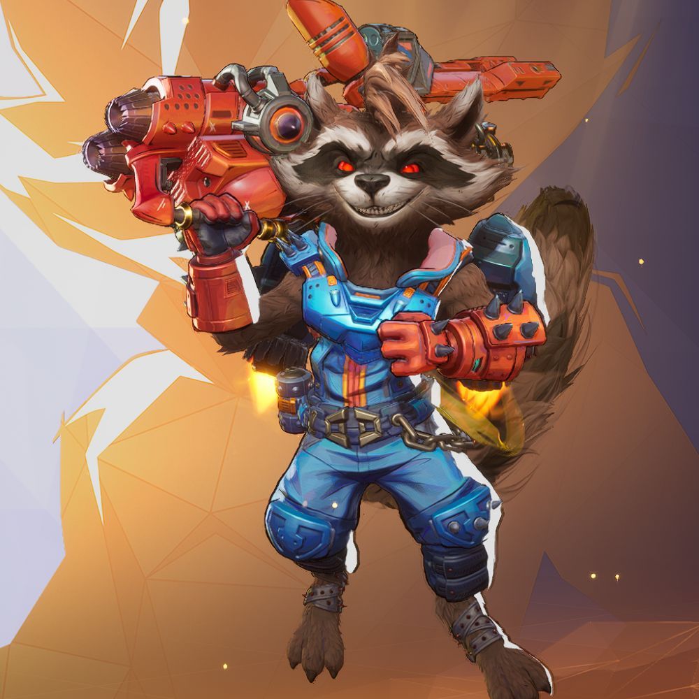 Marvel Rivals Rocket Raccoon emote one.