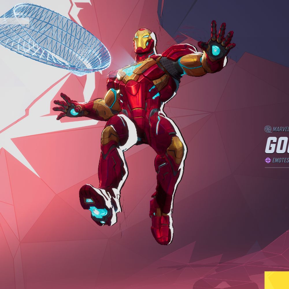 Marvel Rivals Iron Man emote one.