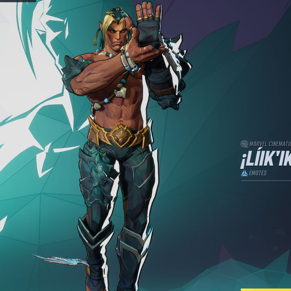 Marvel Rivals Moon Namor emote.