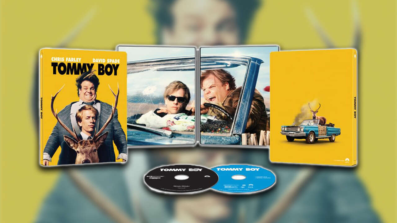 Classic Chris Farley Comedy Tommy Boy Getting A 4K Steelbook Blu-Ray Edition