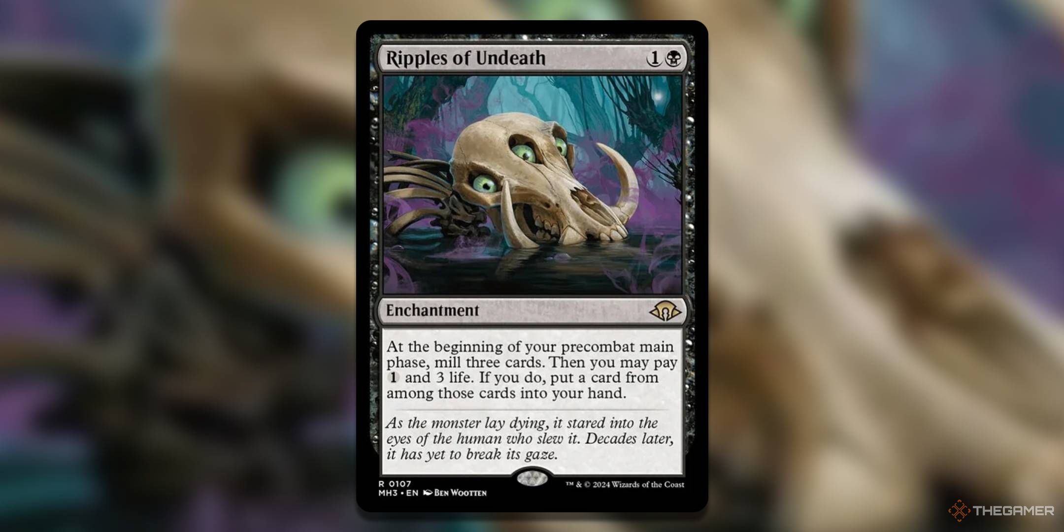 The Ripples of Undeath card, from Modern Horizons 3.