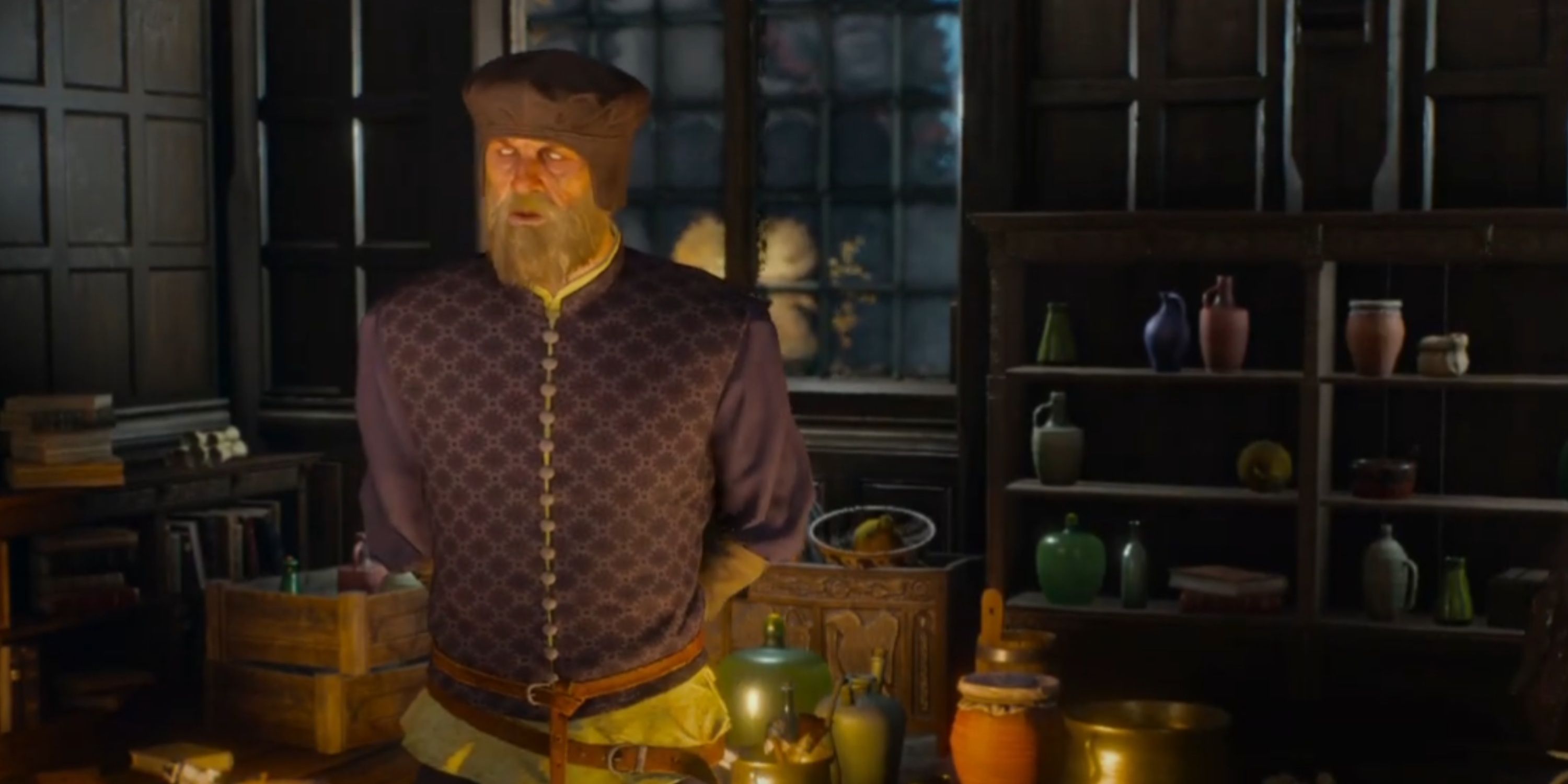 Professor Shakeslock in The Witcher 3.