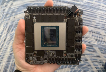 Check out the tiny PCB in the new Nvidia GeForce RTX 5090 graphics card