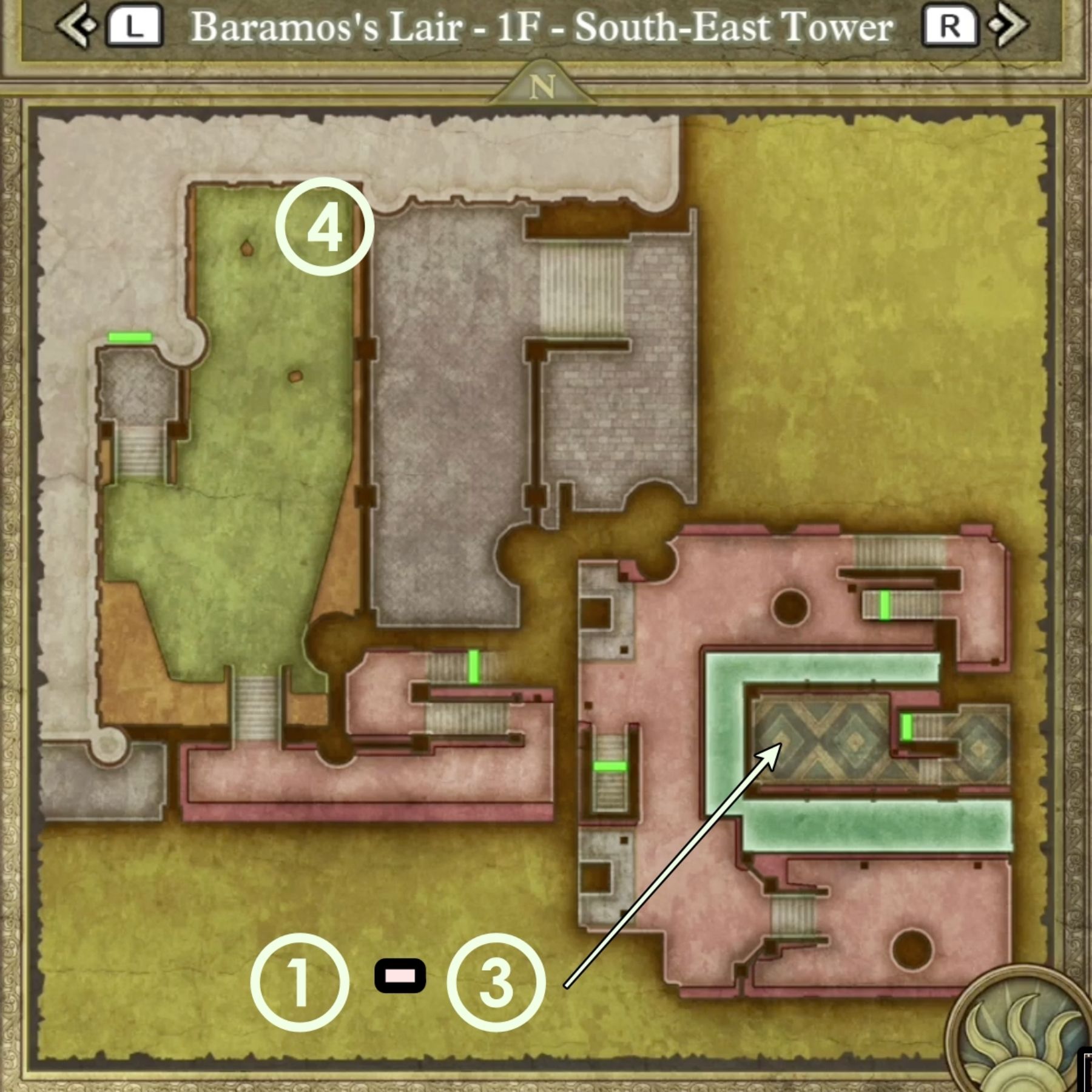 DQ3R-Baramos-Lair-Treasure-SE-Tower-Map-1