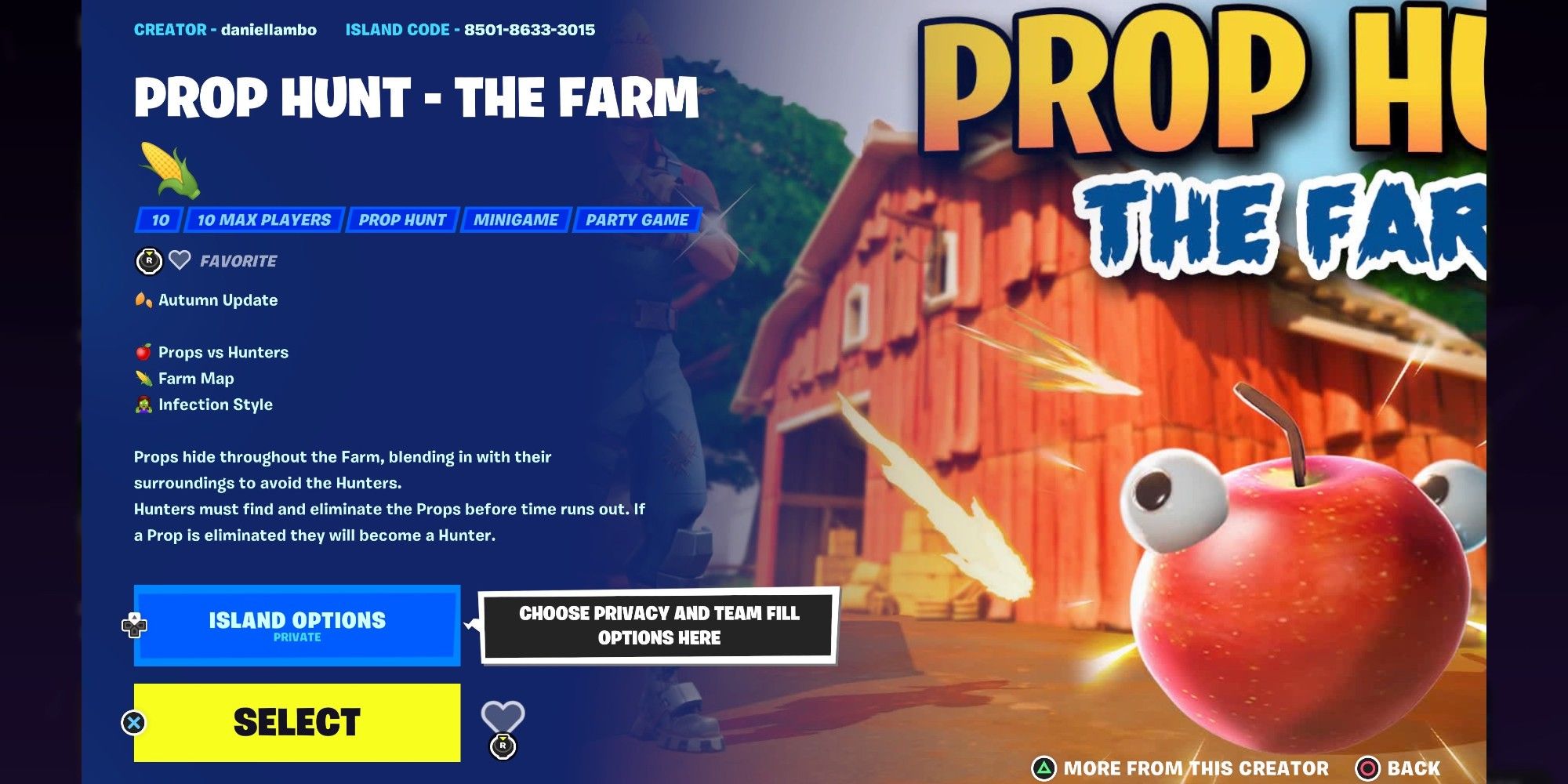 The Farm Prop Hunt map