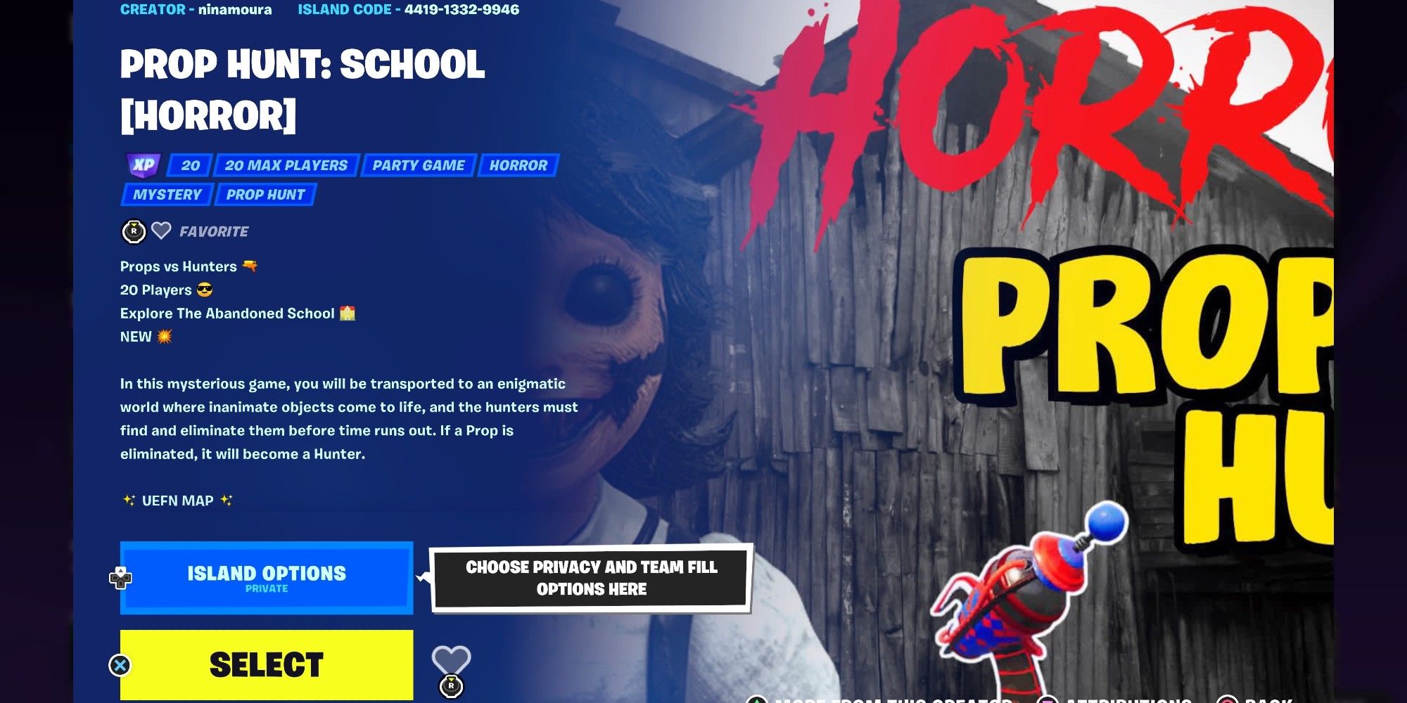 Prop Hunt: School [Horror] map