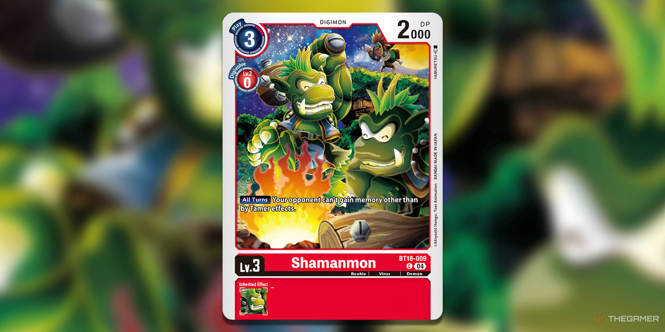 Shamanmon from BT18 Release Special Booster 2.0.