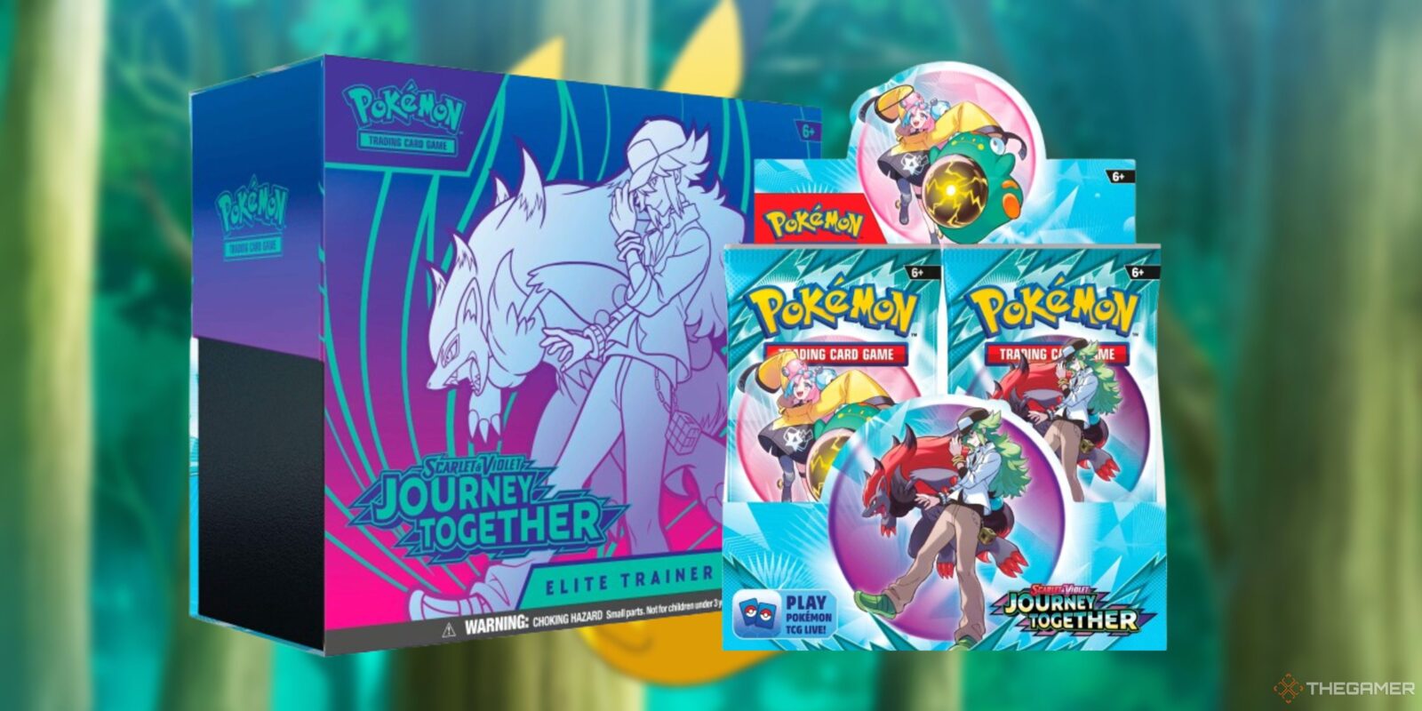 Pokemon TCG's Journey Together Set Officially Revealed, Releasing March 28