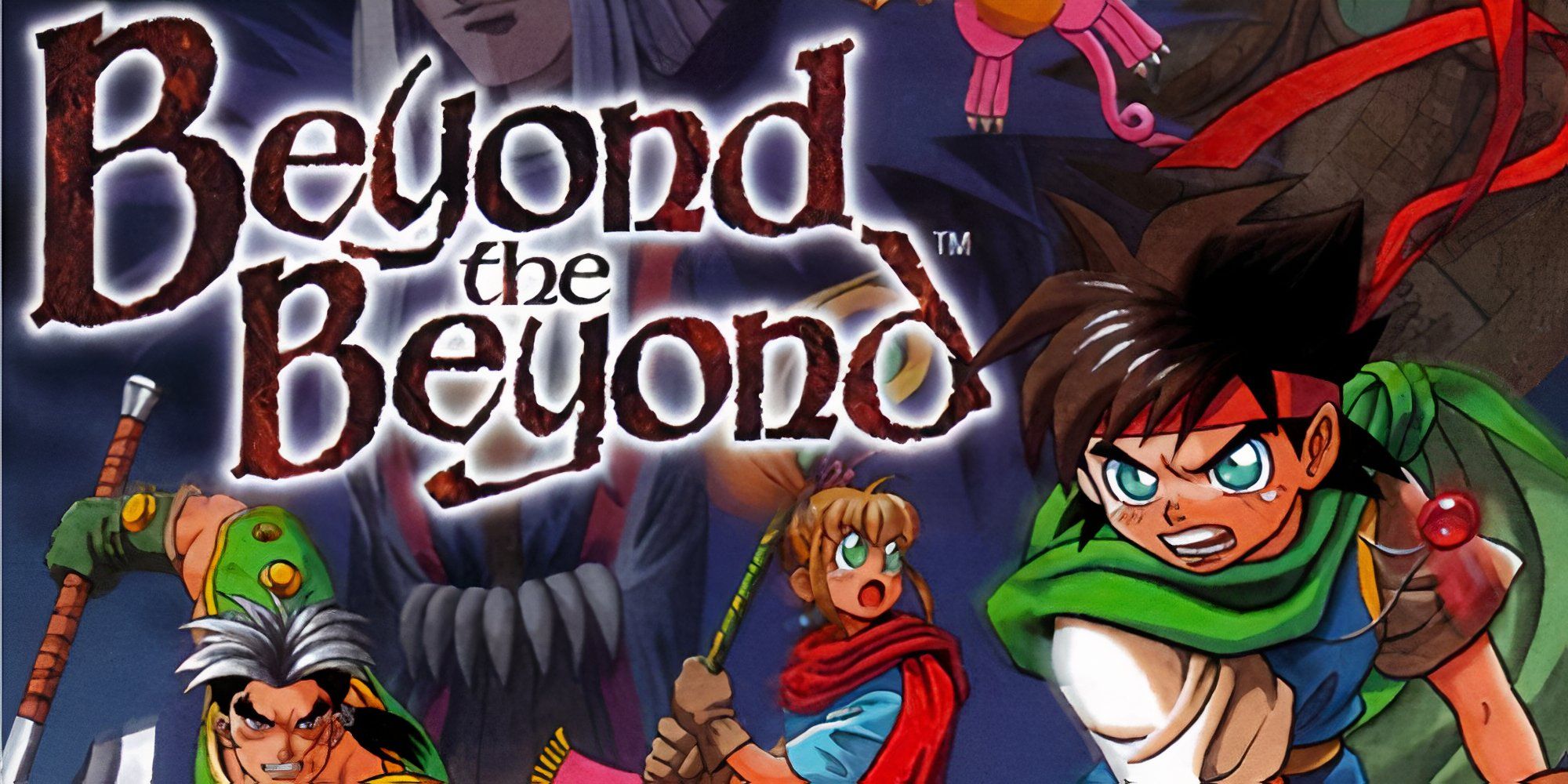 Promo art featuring characters in Beyond The Beyond