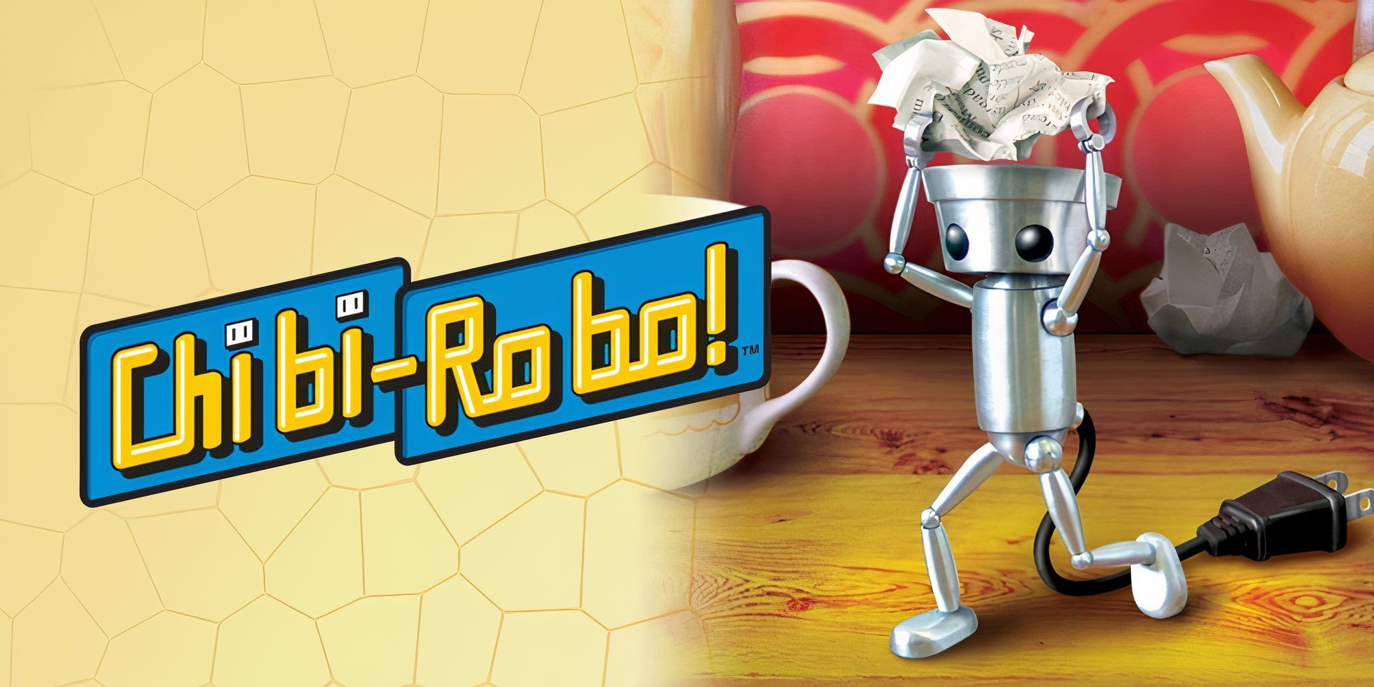 Promo art featuring Chibi-Robo in Chibi-Robo