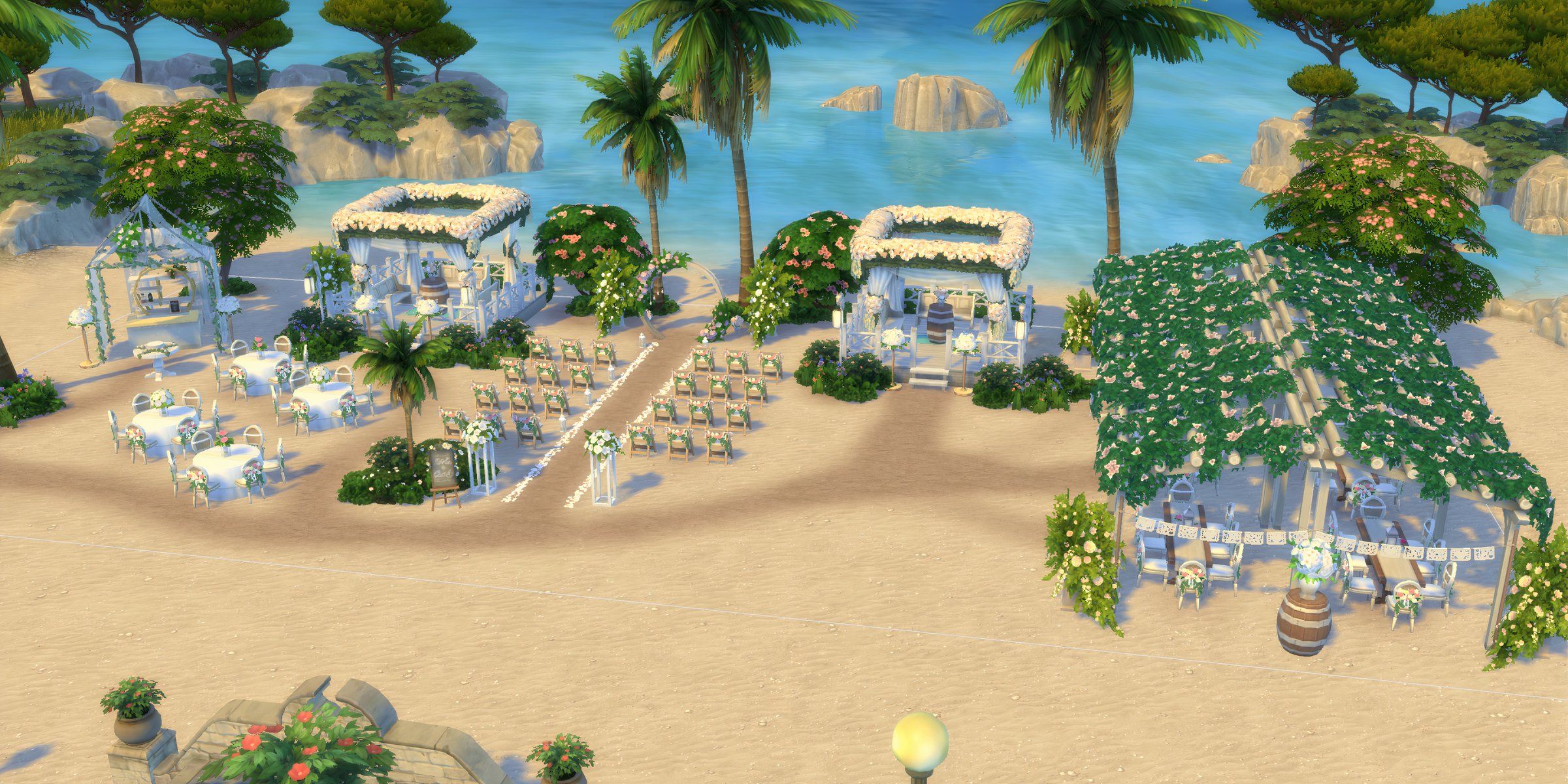 Romantic Beach Wedding lot